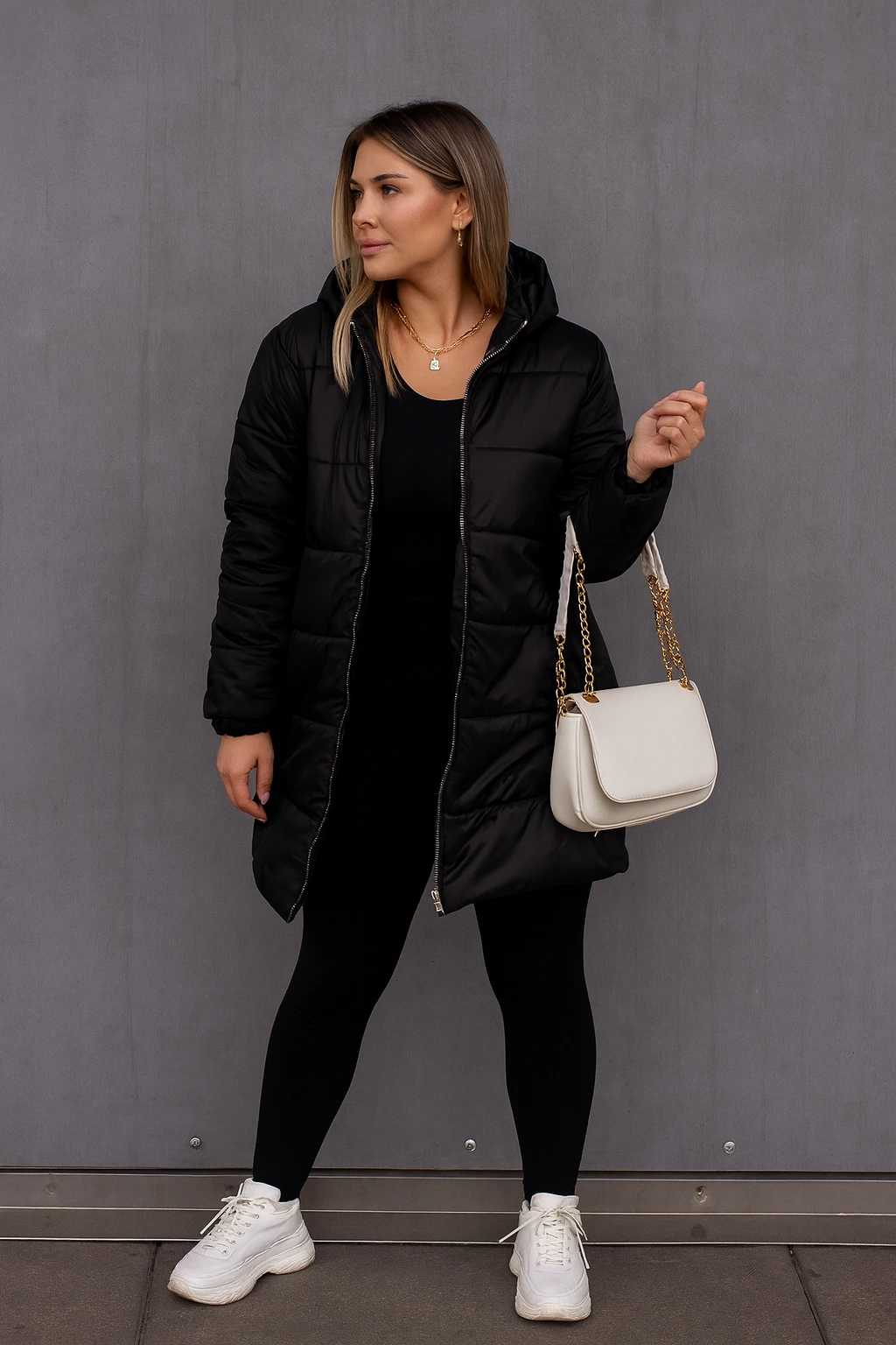 Куртка к-030 чорна