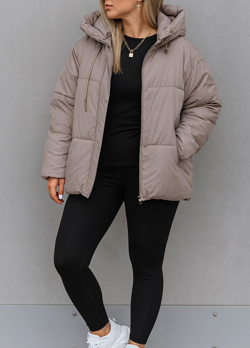 Куртка к-039 бежева