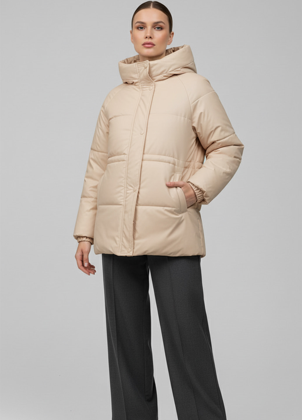 Куртка к-043 бежева XXL