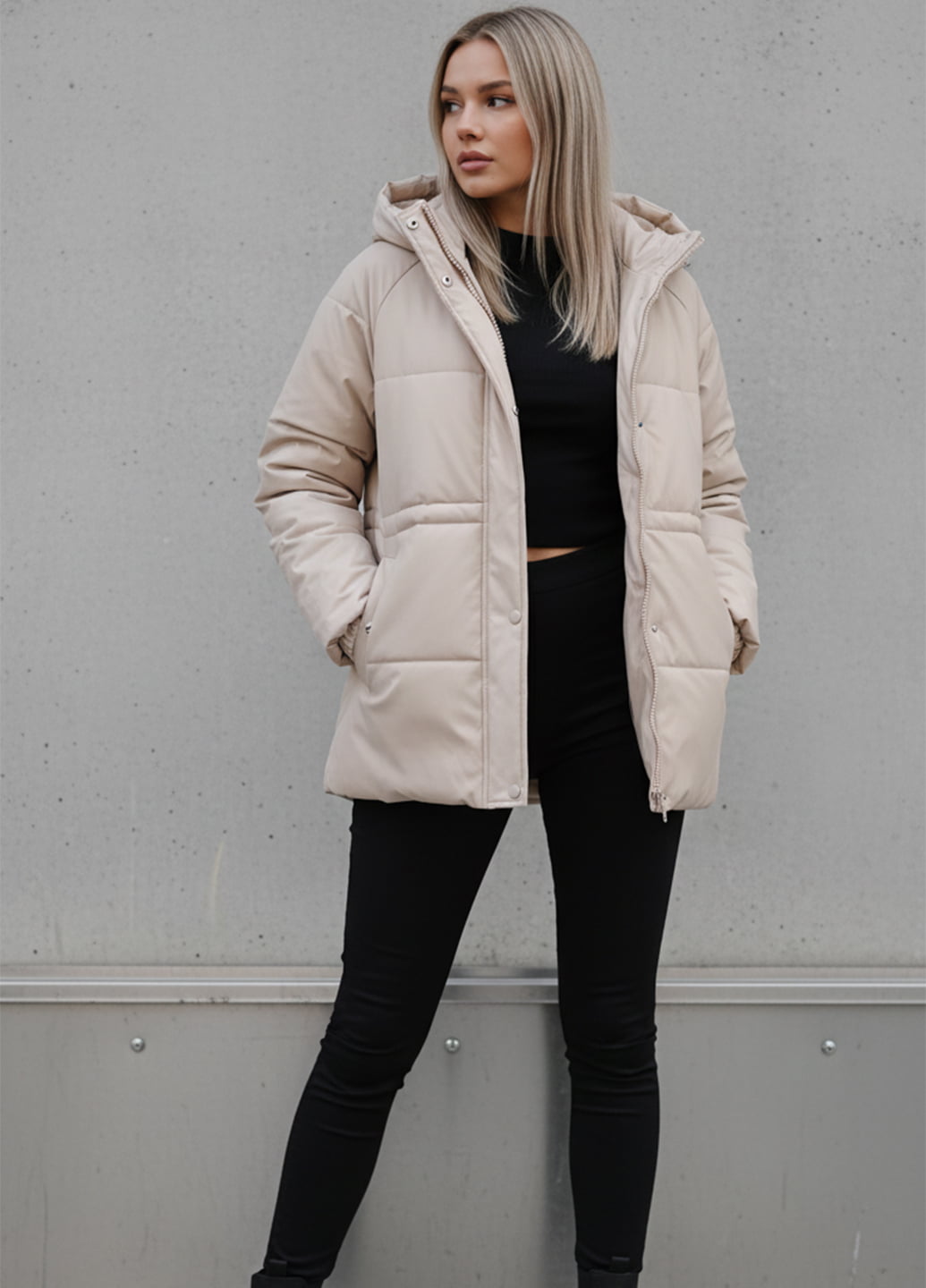 Куртка к-045 бежева XXL