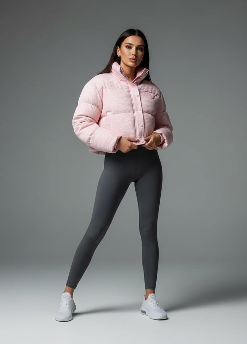 Куртка к-048 пудра 44