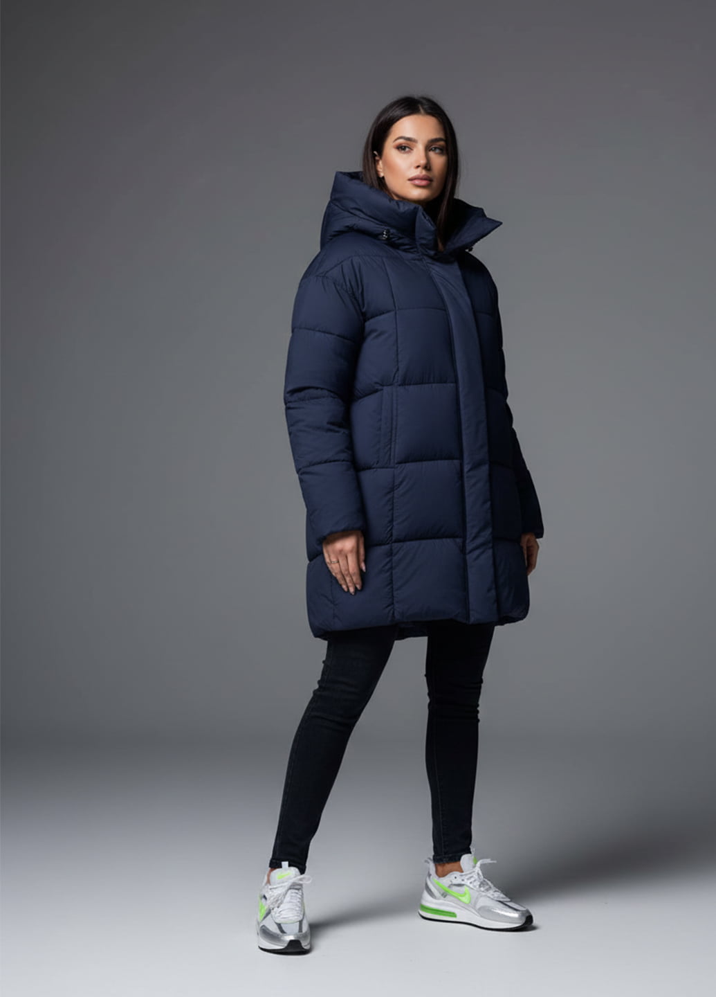 Куртка к-056 темно синя 42